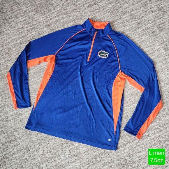 University of Florida Gators men's 1/4 zip pullover jacket size L - Picture 1 of 11